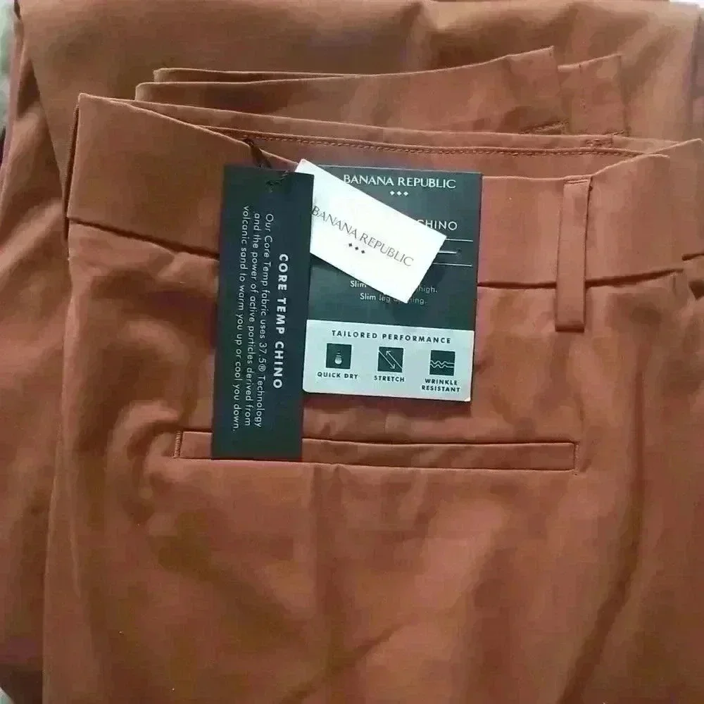 Banana Republic Slim-Fit Core Temp Chino Pants